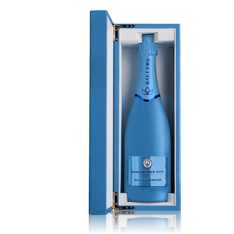 BALLERS CHAMPAGNE EXTRA BRUT, MANCHESTER CITY PREMIER LEAGUE CHAMPIONS 2022/23 EDITION, WITH BOX