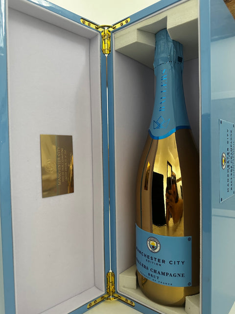 BALLERS CHAMPAGNE, MANCHESTER CITY TREBLE CHAMPIONS EDITION, WITH BOX