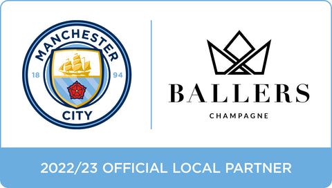 BALLERS CHAMPAGNE ROSÉ, MANCHESTER CITY BLUE LABEL