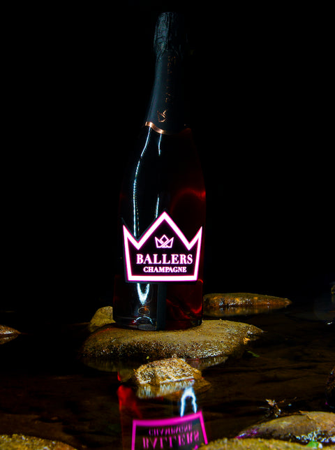 BALLERS CHAMPAGNE PINK FANTOME ROSÉ IN THE DARK WHILE ILLUMINATED